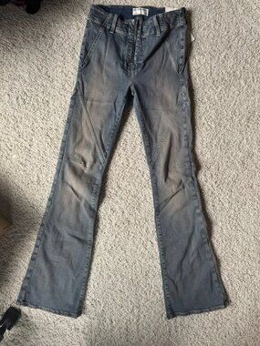 We The Free, Free People Mamba Mid-rise Flare Jeans Sz 27 NWT